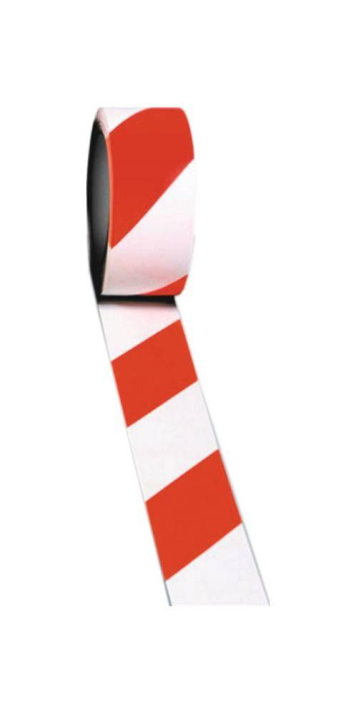 ROCOL Bodenmarkierungsband Easy Tape PVC rot/weiß Länge 33 m Breite