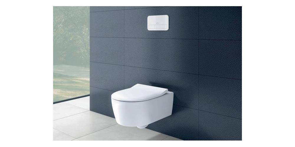 Villeroy & Boch V&B Betätigungsplatte ViConnect 253x145x62mm we