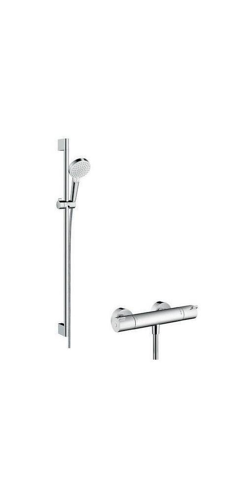 hansgrohe HG Br.set CROMETTA ECOSTAT 1001 CL COMBI Brausestange 900mm
