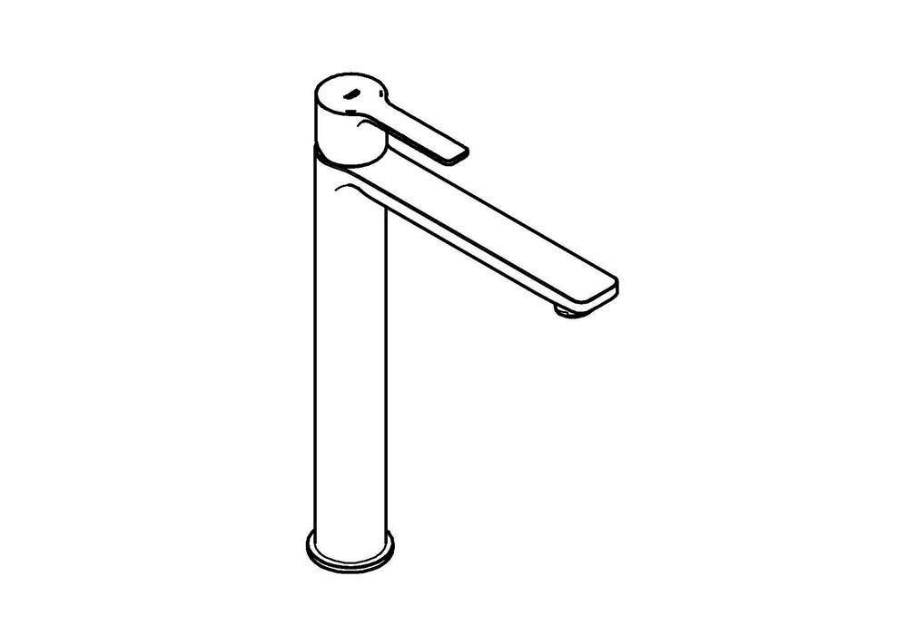 GROHE Einhand-Waschtischbatterie LINEARE 1/2Zoll XL-Size chr