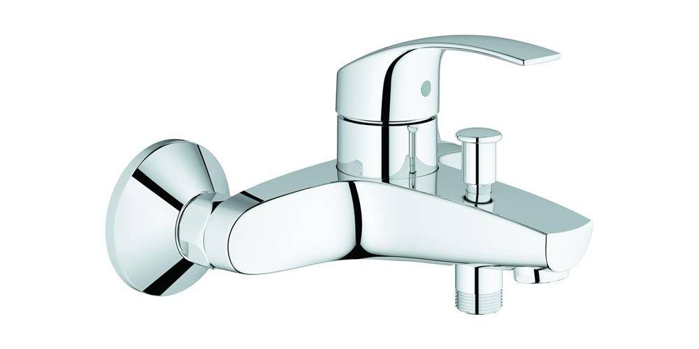 GROHE Einhand-Wannenbatterie EUROSMART DN 15 Wd-Mont chr