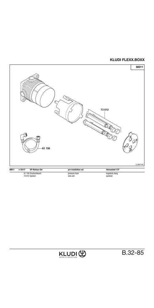 Kludi Unterputz-Körper FLEXX.BOXX DN 20