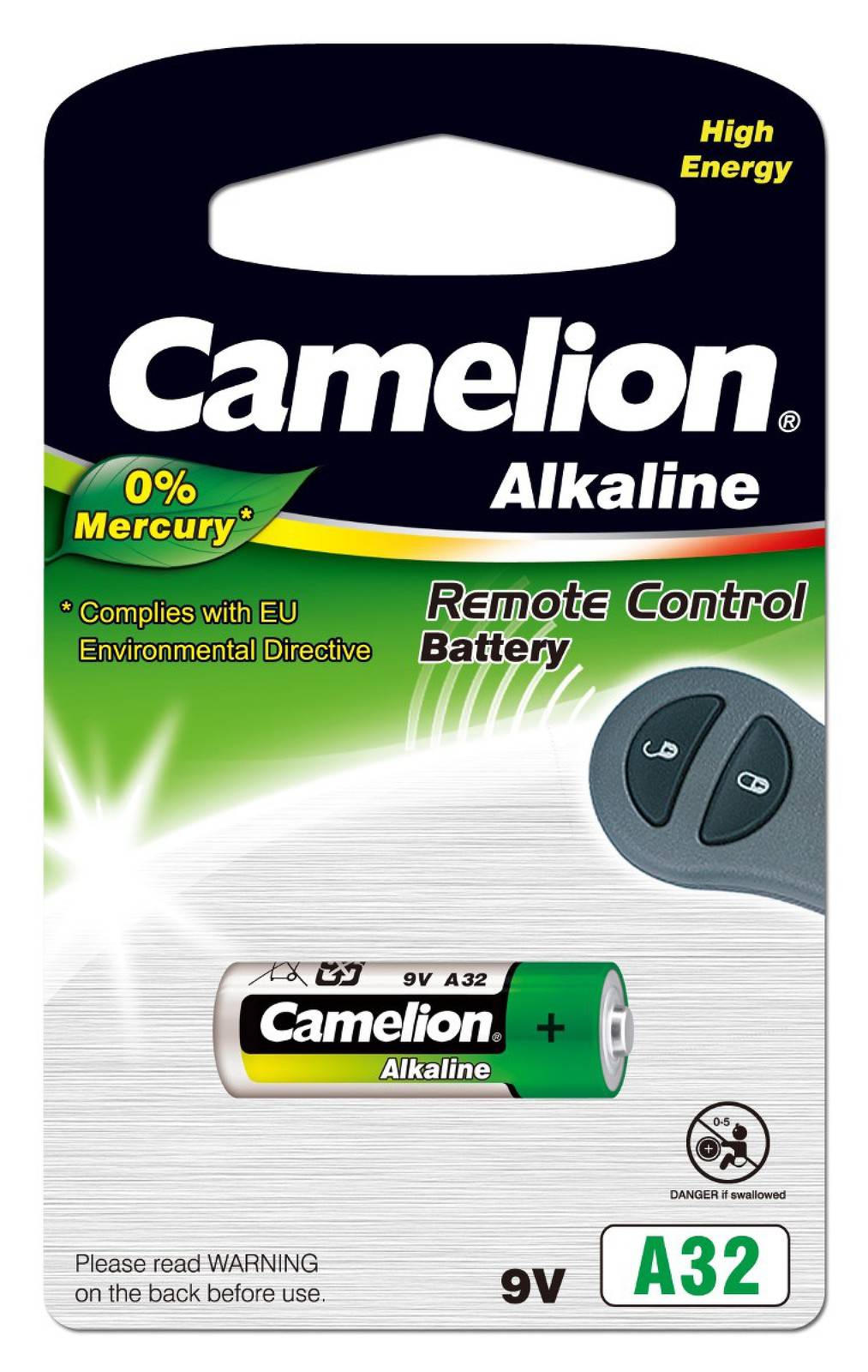 Camelion 9V Batterie E32A,V32A,V32PX,V32GA,L822,MN32,G32A,GP32A, 9,0V, Alkaline