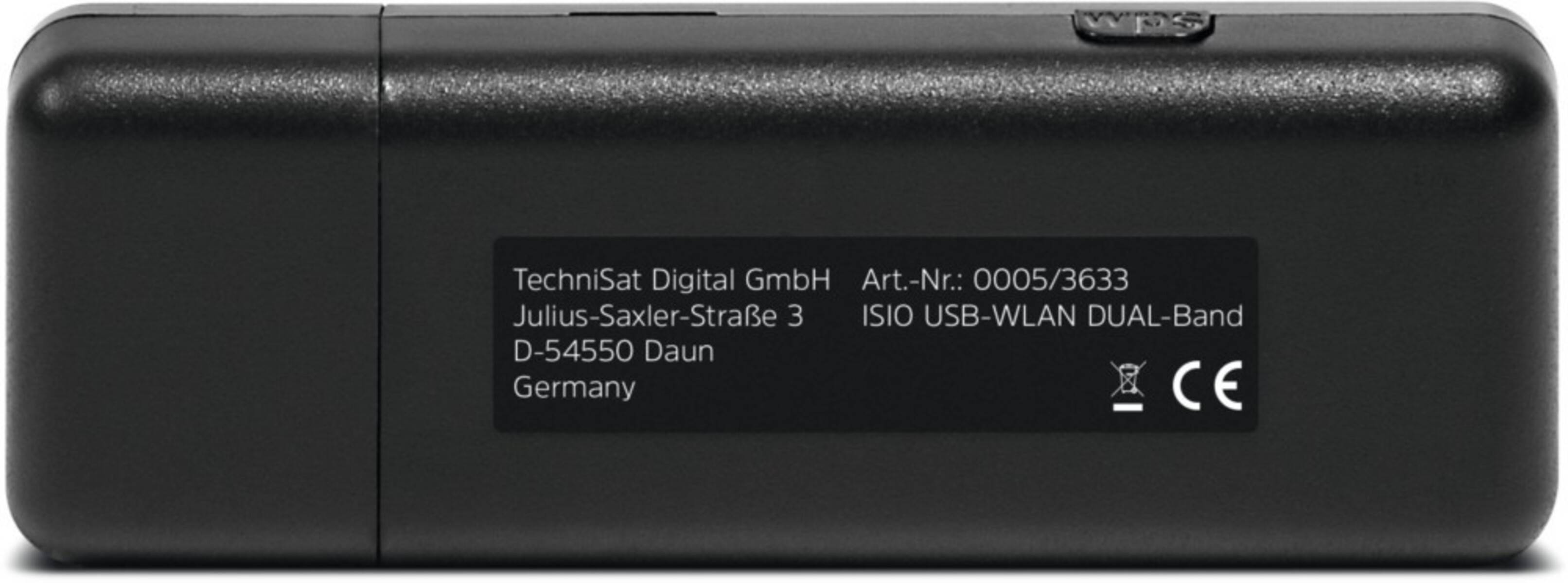 TechniSat USB-Dualband-WLAN-Adapter TELTRONICISIO sw
