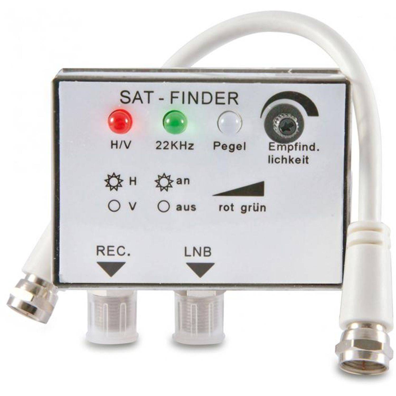 Satfinder mit LED Anzeige