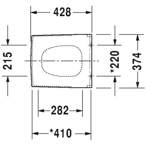 Duravit VERO WC-Sitz mit Absenkautomatik, abnehmbar weiß