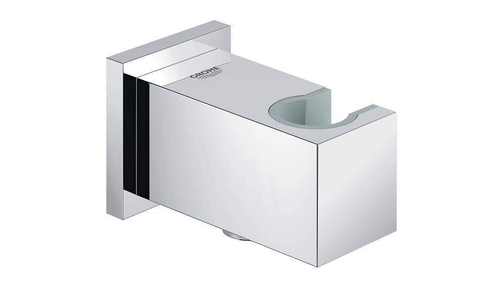 GROHE Wandanschlussbogen Euphoria Cube 1/2Zoll m Wandbrausehalter chr