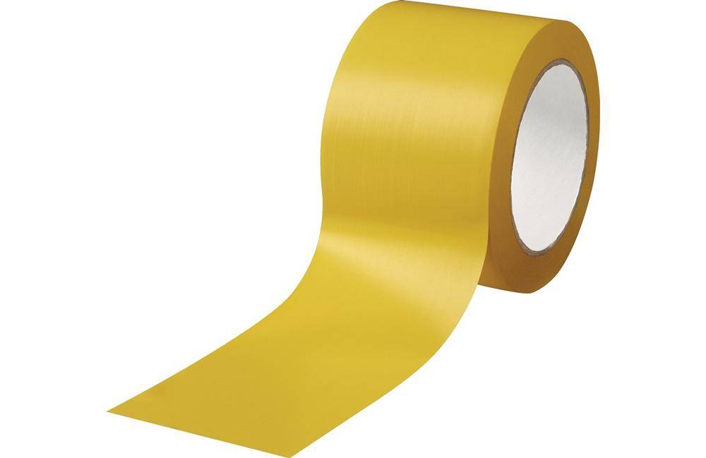 ROCOL Bodenmarkierungsband Easy Tape PVC gelb Länge 33 m Breite 75 mm