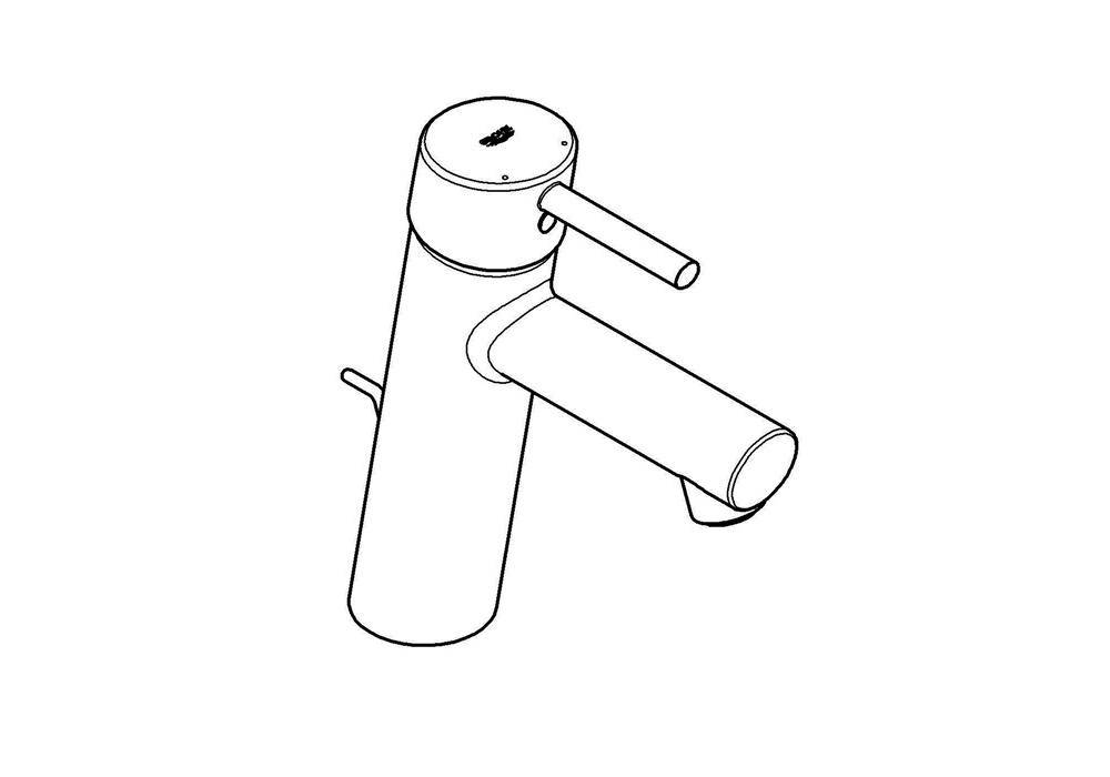 GROHE Einhand-Waschtischbatterie CONCETTO 1/2Zoll M-Size ZAG chr