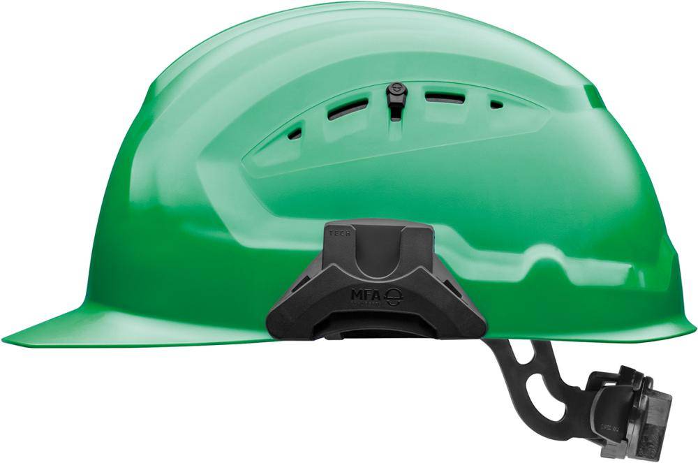 Schutzhelm CrossGuard mit Derhverschluss, grün - Artikel: 4017765077891
