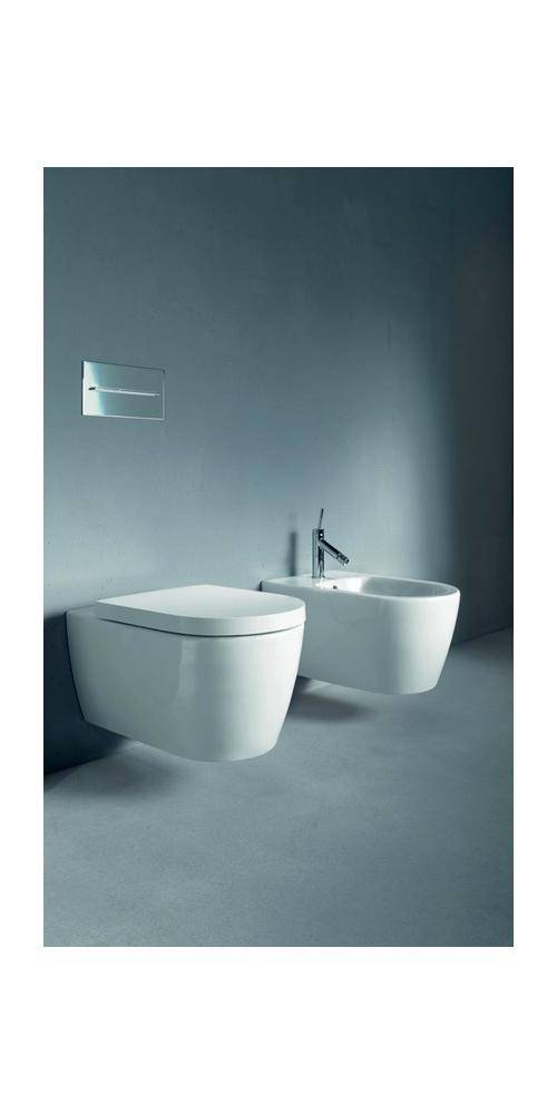 Duravit Wand-WC-Set ME by Starck RIMLESS weiß weiß