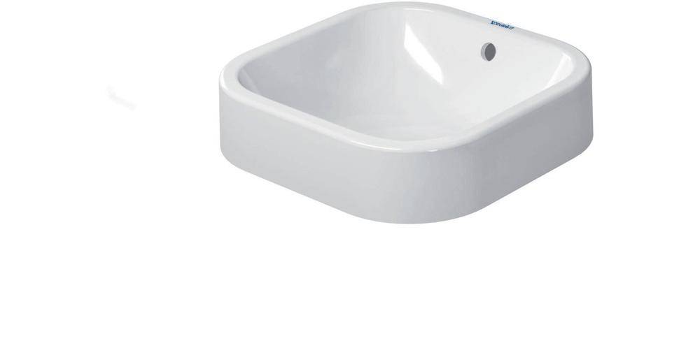 Duravit Aufsatzbecken HAPPY D.2 m ÜL o HLB 400x400mm geschli o HL