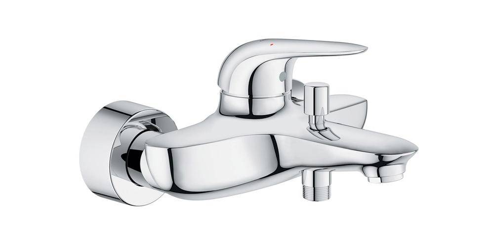 GROHE Einhand-Wannenbatterie EUROSTYLE 1/2Zoll chr chrom