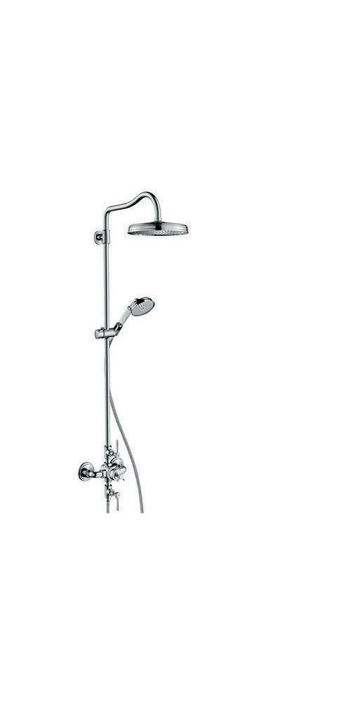 hansgrohe Showerpipe AXOR MONTREUX DN 15 m Therm. und 1jet Kopfbrause