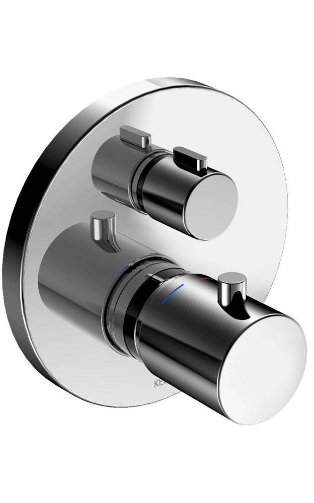 KEUCO Thermostatarmatur EDITION 400 UP für 2 Verbraucher vc