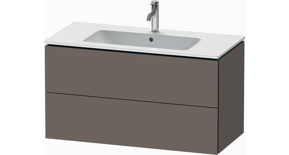 Duravit Waschtischunterbau L-CUBE 1020x481x550mm flannel grey