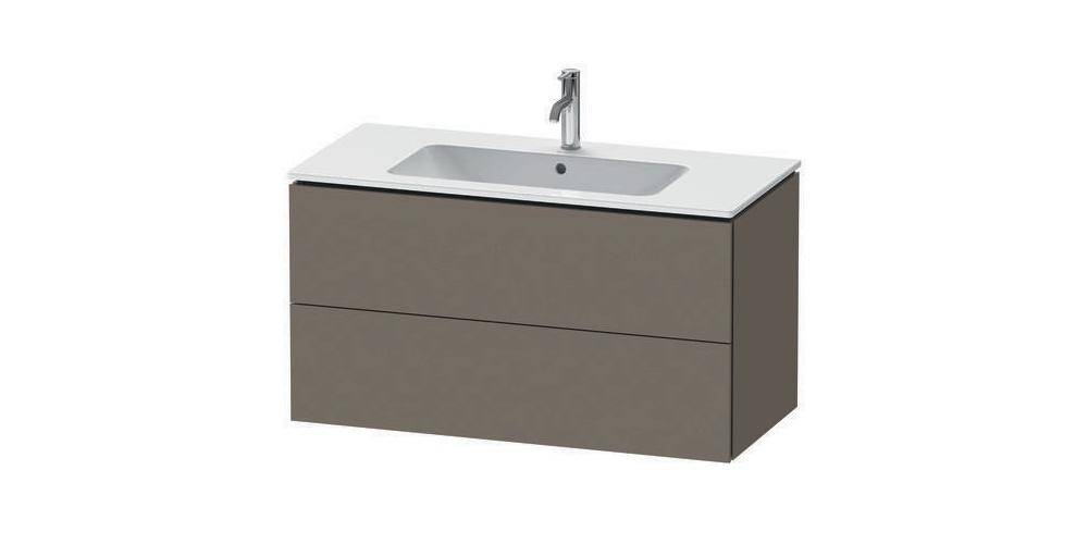 Duravit Waschtischunterbau L-CUBE 1020x481x550mm flannel grey