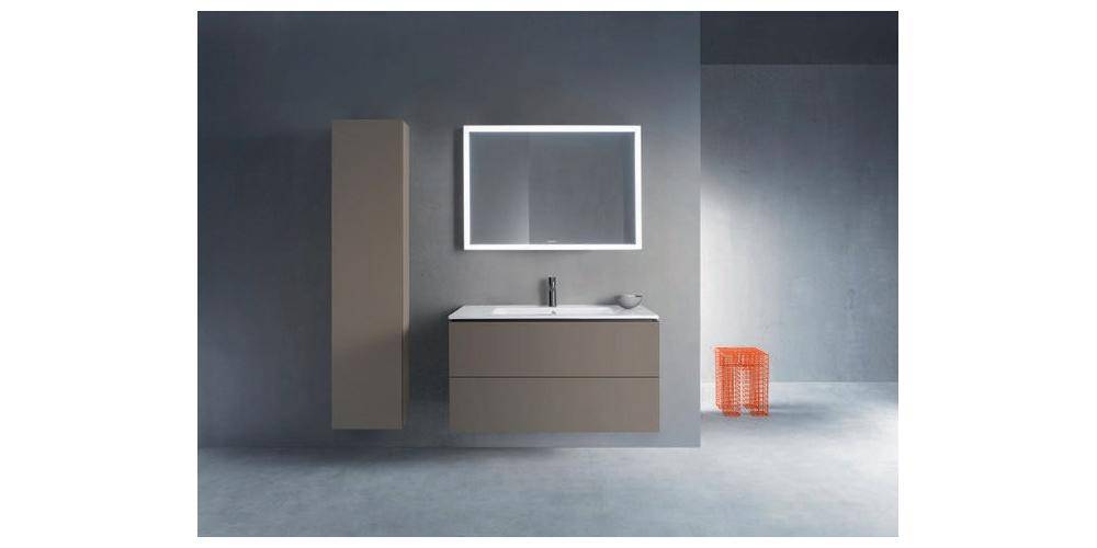 Duravit Waschtischunterbau L-CUBE 1020x481x550mm flannel grey