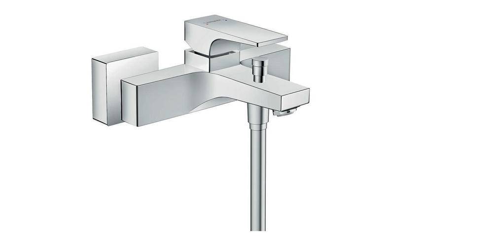 hansgrohe HG Einhebel-Wannenmischer METROPOL Aufputz chrom