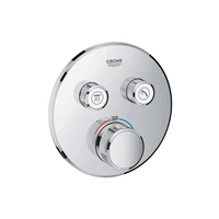 GROHE Thermostat GROHTHERM SMARTCONTROL rd 2 ASV chr GROHE Thermostat GROHTHERM SMARTCONTROL rd 2 ASV chr