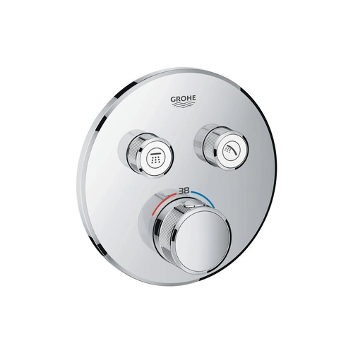 GROHE Thermostat GROHTHERM SMARTCONTROL rd 2 ASV chr GROHE Thermostat GROHTHERM SMARTCONTROL rd 2 ASV chr