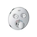 GROHE Thermostat GROHTHERM SMARTCONTROL rd 2 ASV chr GROHE Thermostat GROHTHERM SMARTCONTROL rd 2 ASV chr