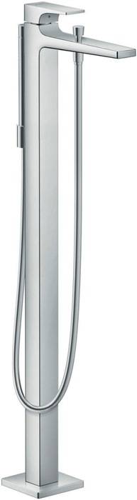 hansgrohe HG Fertigmontageset METROPOL f Wannenm bodenst Ausladung