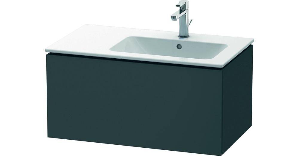Duravit Waschtischunterbau L-CUBE 820x481x400mm graphit matt