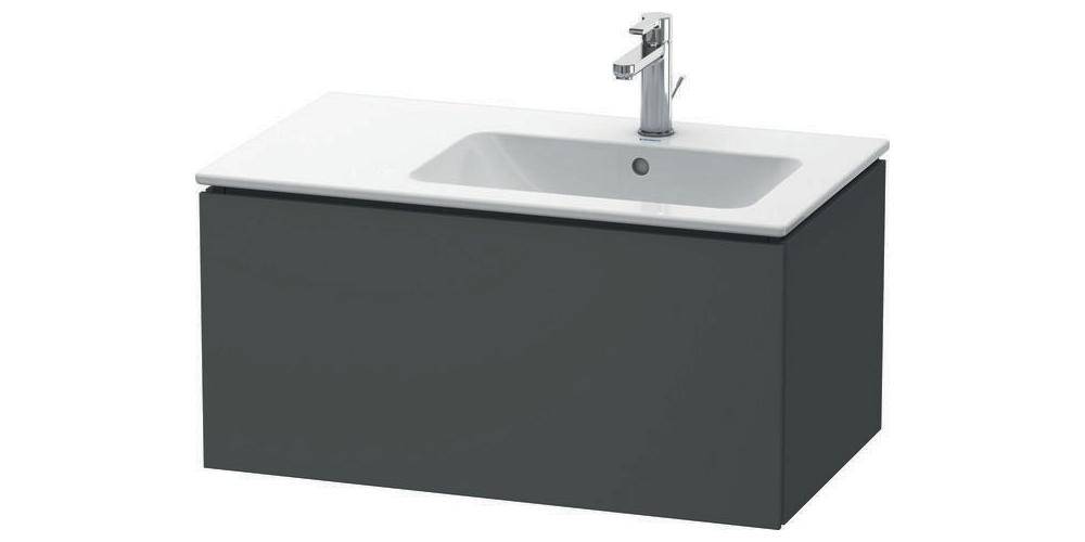 Duravit Waschtischunterbau L-CUBE 820x481x400mm graphit matt