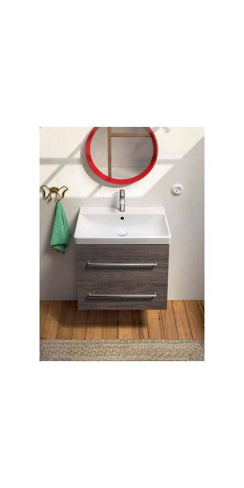 Villeroy & Boch V&B Waschtisch AVENTO 650x470mm, mit ÜL we Alpin