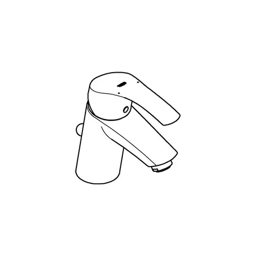 GROHE Einhand-Waschtischbatterie EUROSMART S-Size chr chrom GROHE Einhand-Waschtischbatterie EUROSMART S-Size chr chrom