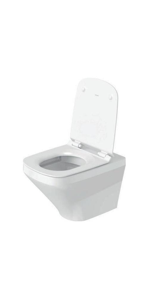 Duravit WC-Sitz DURASTYLE mit Absenkautomatik, abnehmbar weiß weiß