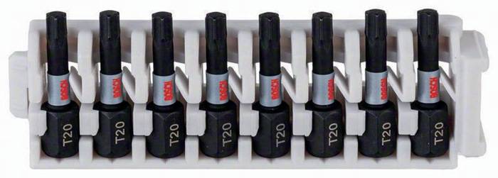 Schrauberbitpack Impact Control 8tlg. L.25mm T20 Bosch