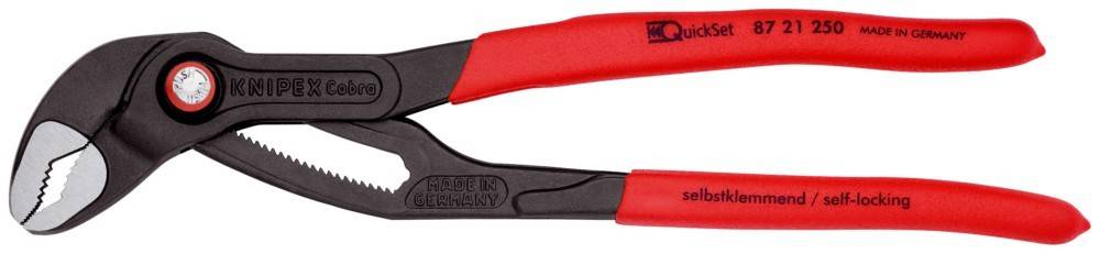 Rotes und schwarzes Werkzeug mit dem Aufdruck 