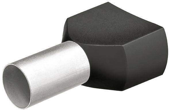 Aderendhülse Twin mit Kragen 10mm 2x1,50mm2 a 200St. KNIPEX - Artikel: 4003773076643