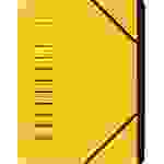 PAGNA Ordnungsmappe 40059-05 DIN A4 12Fächer Pressspankarton gelb