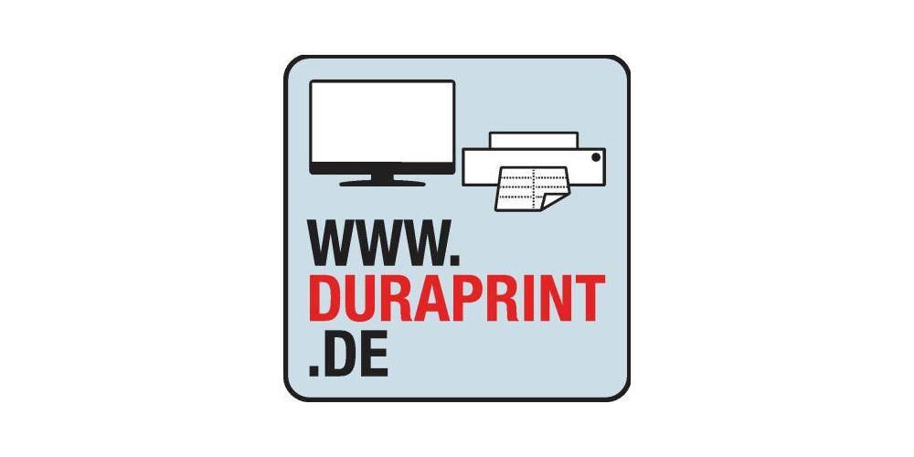 DURABLE Einsteckschild BADGEMAKER® 65 x 30 mm (B x H) Karton weiß 360