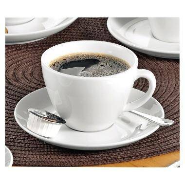 Esmeyer Kaffeetasse ® BISTRO Mehrweg 200ml inkl. Untertasse Porzellan