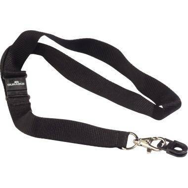 DURABLE Ausweishalter CARD FIX ABS Kunststoff/TPE Kunststoff schwarz