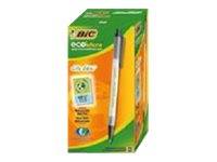 BIC ECOlutions CLIC STIC - Kugelschreiber - Schwarz - 1 mm - Mittel - verstellbar (Packung mit 50)