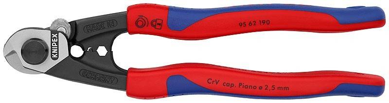 Knipex-Werk Drahtseilschere 95 62 190 SB