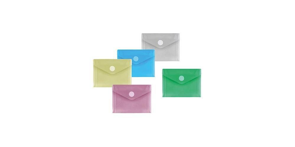 FolderSys Sammelhülle DIN A7 quer Polypropylen je 2 x transparent