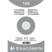 EXACOMPTA Karteikarte DIN A5 kariert weiß 100 St./Pack.