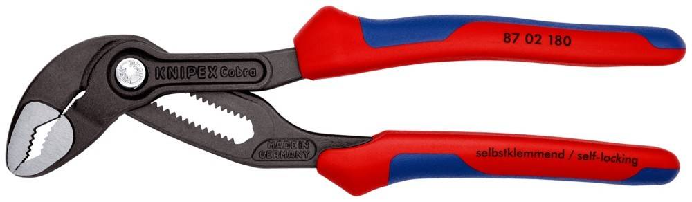 Knipex-Werk Cobra-Wasserp.-Zange 87 02 180 SB