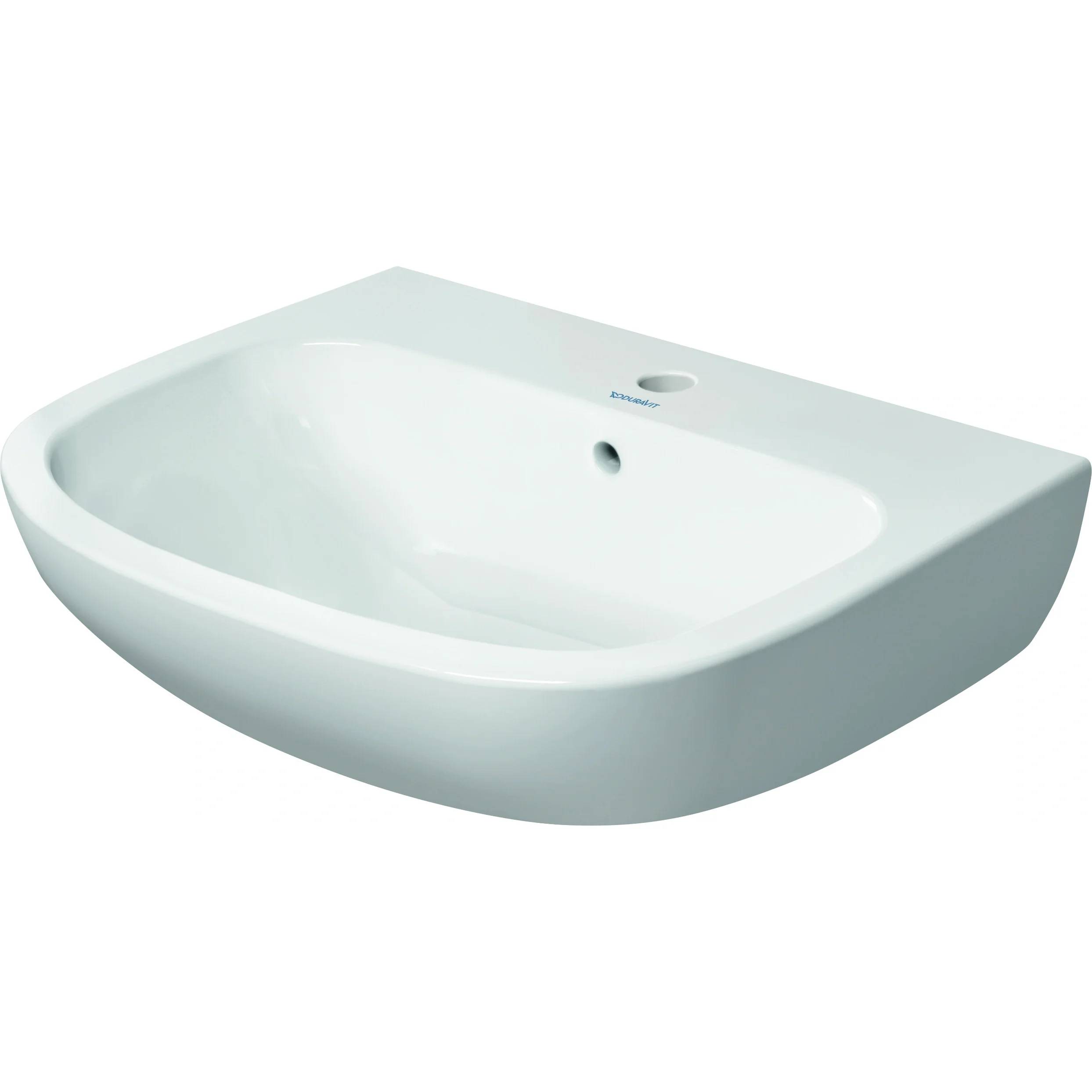 Duravit D-Code, Waschtisch, Weiß Hochglanz, 600 mm, 23106000002, 1 Stk.