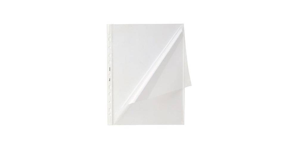 Bene Prospekthülle DIN A4 0,14mm oben links offen Polypropylen