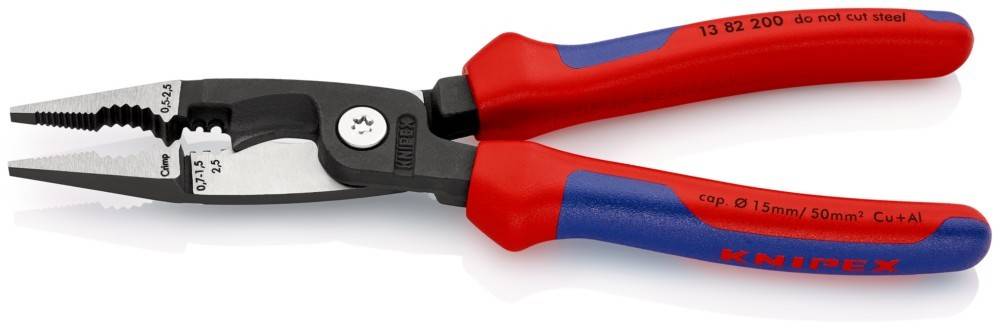 Knipex-Werk Elektro-Installationszange 13 82 200 SB