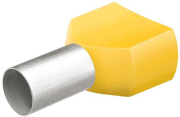 Aderendhülse Twin mit Kragen 14mm 2x6,00mm2 a 50St. KNIPEX - Artikel: 4003773076674