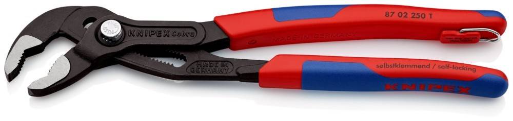 Knipex-Werk Cobra-Wasserpu.-Zange 87 02 250 T BK