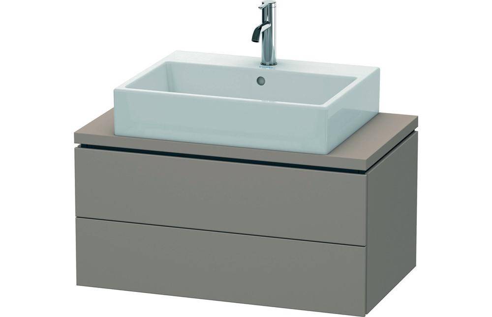 Duravit Konsolenunterschrank L-CUBE 400x820x477mm basalt matt